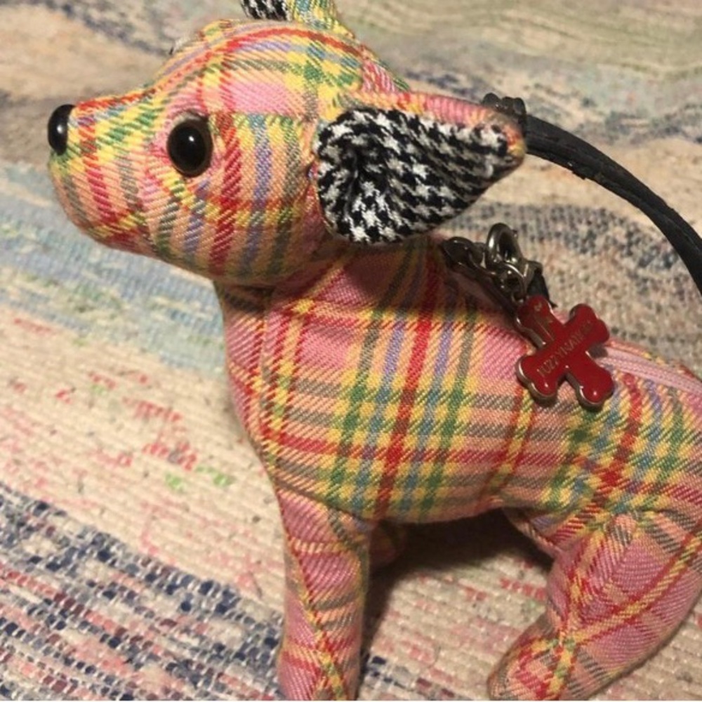 Fuzzy Nation Dog wristlet
